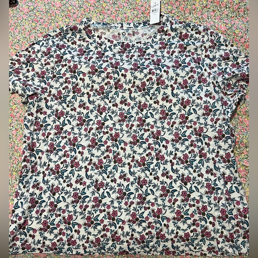 NWT NEW LOFT Jersey top size XXL
